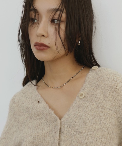 hellam（へラム）の「ビーズネックレス（ネックレス・レディース・ブラウン/ブラック/グレー・FREE）」の15枚目の写真