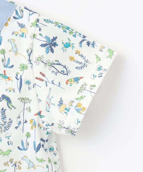 sense of wonder（センスオブワンダー）の「THEO BOYSショートオール（ロンパース・キッズ・ブルー・70cm/80ｃｍ）」の4枚目の写真