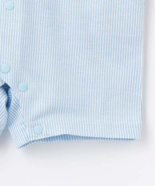 sense of wonder（センスオブワンダー）の「THEO BOYSショートオール（ロンパース・キッズ・ブルー・70cm/80ｃｍ）」の5枚目の写真