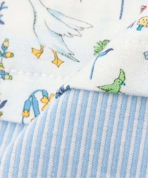 sense of wonder（センスオブワンダー）の「THEO BOYSショートオール（ロンパース・キッズ・ブルー・70cm/80ｃｍ）」の7枚目の写真