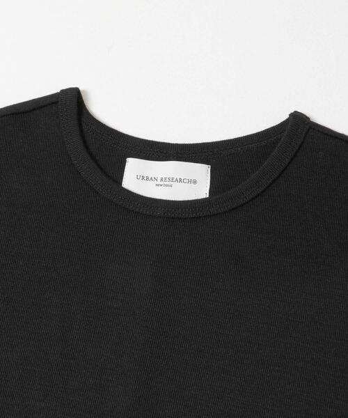 URBAN RESEARCH(アーバンリサーチ)の「new basic WASHABLE WOOL BABY T-SHIRTS(Tシャツ/カットソー・レディース・チャコールグレー/ブラック/ネイビー・40/38/36)」の15枚目の写真