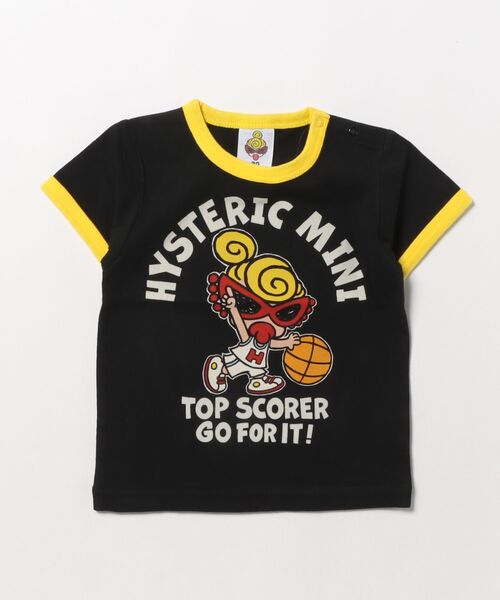 HYSTERIC MINI｜ヒステリックミニのTシャツ/カットソー（ブラック/黒色