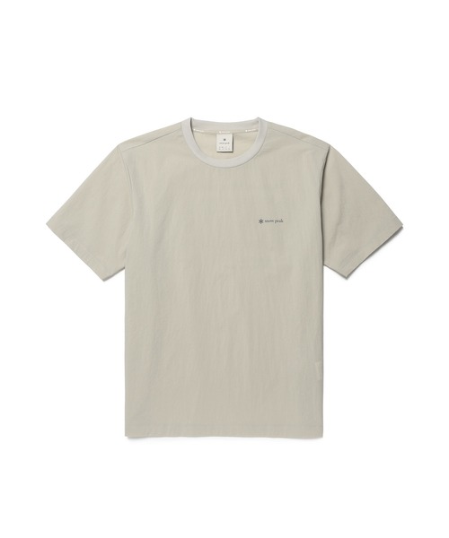 Snow Peak（スノーピーク）の「Snow Peak / Root Woven Patch S/S T-Shirt ルートウーブンワッペン S/S Tシャツ 海外限定（Tシャツ/カットソー・メンズ・ダークネイビー/ブラック/ライトベージュ・M/L/XL/2XL）」の11枚目の写真