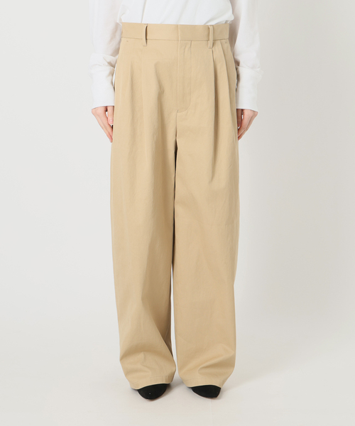 journal standard L'essage(ジャーナルスタンダードレサージュ)の「ドライギャバ チノパンツ(チノパンツ・レディース・ベージュ/ホワイト・34/36/38/40)」の15枚目の写真