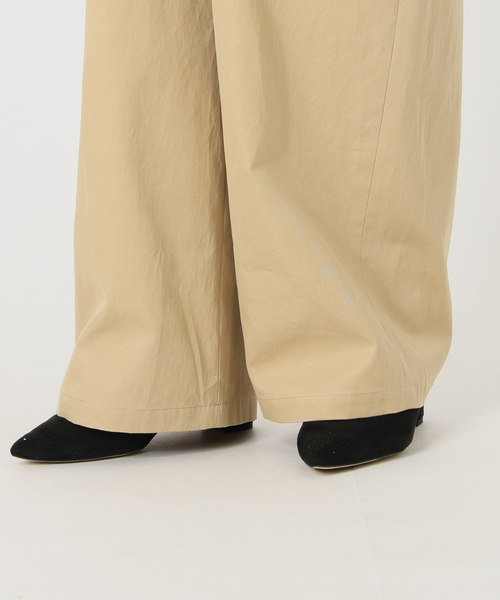 journal standard L'essage(ジャーナルスタンダードレサージュ)の「ドライギャバ チノパンツ(チノパンツ・レディース・ベージュ/ホワイト・34/36/38/40)」の22枚目の写真