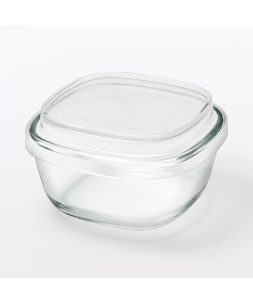 蓋をしたままレンジで使える 耐熱ガラス容器 小鉢型／小 約220mL