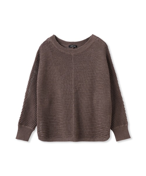 LAUTREAMONT(ロートレアモン)の「HANNONドルマンニット≪手洗い≫(ニット/セーター・レディース・ブラウン/ブルー系その他/ピンク系その他・9号)」の14枚目の写真