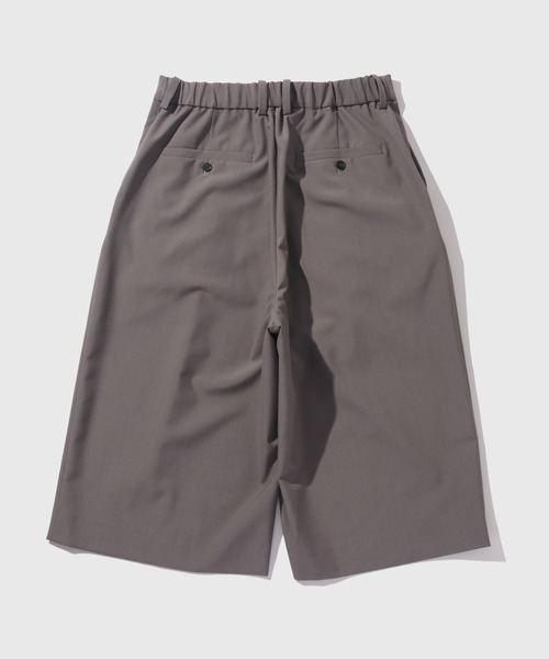 ADAM ET ROPE'(アダムエロペ)の「ドライウーステッドワイドショートスラックス(その他パンツ・メンズ・グレー/ブラック・M/L)」の8枚目の写真