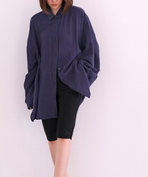 AKTE（アクテ）の「ガーゼオーバーシャツ（シャツ/ブラウス）」