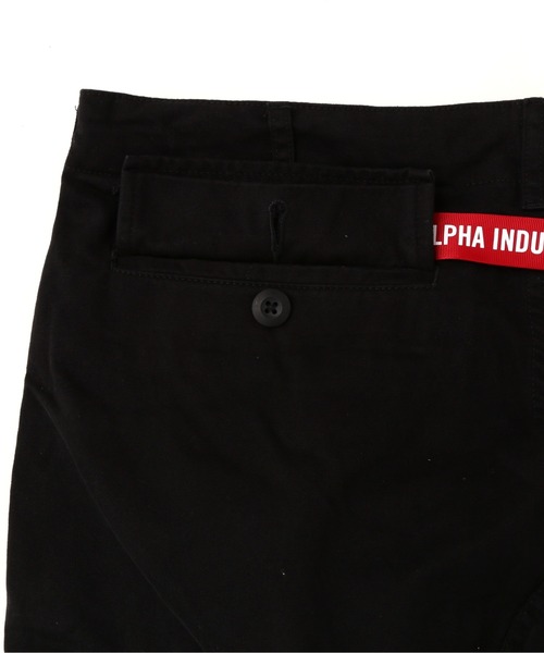 Alpha Industries(アルファインダストリーズ)の「Alpha Industries/アルファインダストリーズ/ACU PANT/エーシーユー パンツ(カーゴパンツ・メンズ・ブラック/オリーブ系・34/36/32/30)」の11枚目の写真