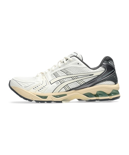 ASICS(アシックス)の「GEL-KAYANO 14 / ゲルカヤノ 14(スニーカー・メンズ・ホワイト×グレー・26.5/29.5/23/25/29/28.5/24.5/26/23.5/24/27/25.5/27.5/28)」の2枚目の写真