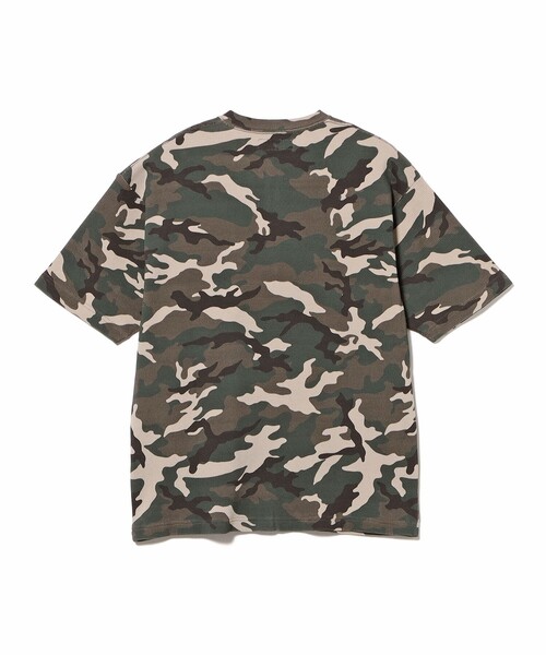 BEAMS T(ビームスティー)の「Camo Waffle Henley Neck T-shirt(Tシャツ/カットソー・メンズ・その他/その他1・S/M/XL/L)」の4枚目の写真