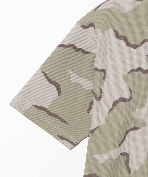 BEAMS T(ビームスティー)の「Camo Waffle Henley Neck T-shirt(Tシャツ/カットソー・メンズ・その他/その他1・S/M/XL/L)」の8枚目の写真