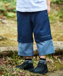 リップストップストレッチ配色コンバーチブルパンツ(90~160cm)