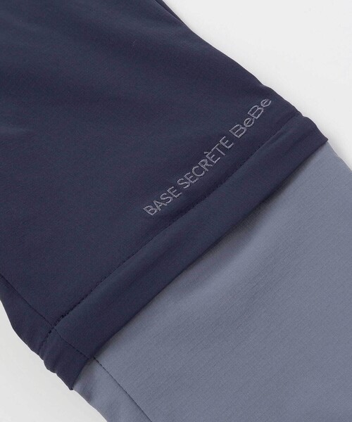 BeBe（ベベ）の「リップストップストレッチ配色コンバーチブルパンツ(90~160cm)（その他パンツ・キッズ・ネイビー・140cm/120cm/130cm/150cm）」の15枚目の写真