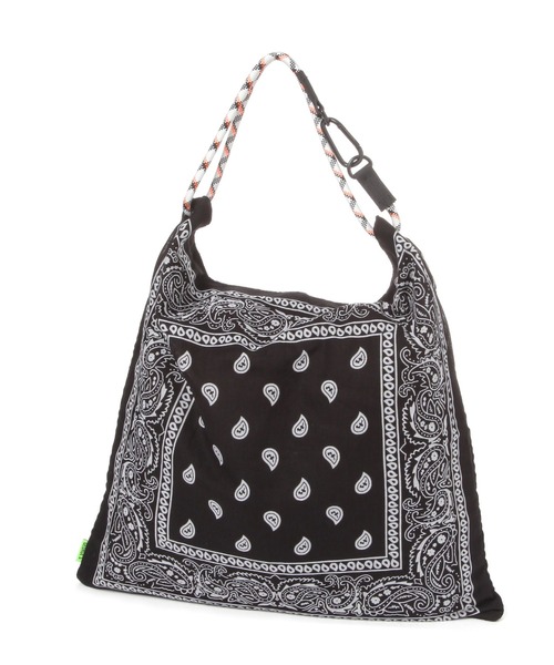 GEORGE'S（ジョージズ）の「バンダナトートBAG（ショルダーバッグ・メンズ・ブラック/ブルー・FREE）」の7枚目の写真