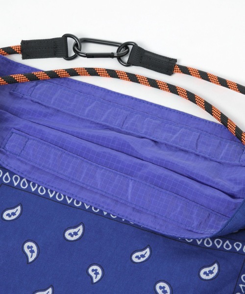GEORGE'S（ジョージズ）の「バンダナトートBAG（ショルダーバッグ・メンズ・ブラック/ブルー・FREE）」の20枚目の写真