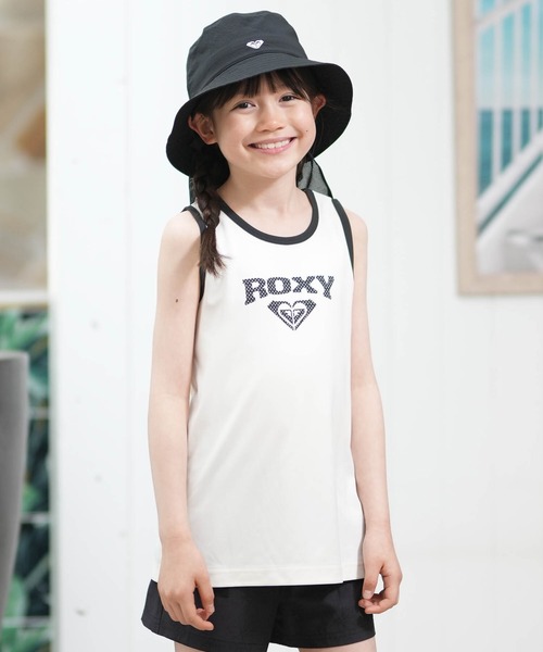 ROXY（ロキシー）の「ROXY/ロキシー キッズ タンクトップ TLY261656M（タンクトップ・キッズ・ブラック/ホワイト・150cm/140cm/130cm）」の4枚目の写真