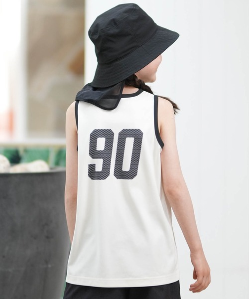 ROXY（ロキシー）の「ROXY/ロキシー キッズ タンクトップ TLY261656M（タンクトップ・キッズ・ブラック/ホワイト・150cm/140cm/130cm）」の5枚目の写真