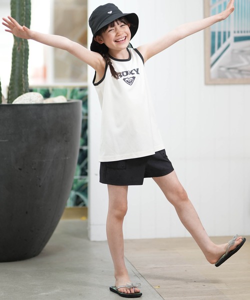ROXY（ロキシー）の「ROXY/ロキシー キッズ タンクトップ TLY261656M（タンクトップ・キッズ・ブラック/ホワイト・150cm/140cm/130cm）」の6枚目の写真