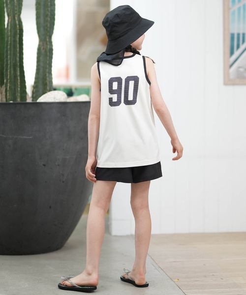 ROXY（ロキシー）の「ROXY/ロキシー キッズ タンクトップ TLY261656M（タンクトップ・キッズ・ブラック/ホワイト・150cm/140cm/130cm）」の7枚目の写真