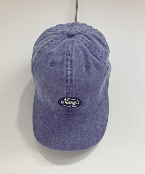 PAR ICI（パーリッシィ）の「【使用不可】NAVYS cheering club バイカラーキャップ（キャップ・レディース・ブルー/オレンジ系・FREE）」の2枚目の写真