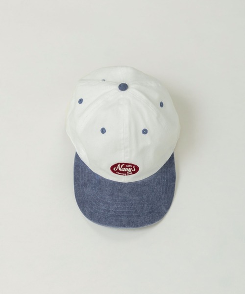 PAR ICI（パーリッシィ）の「【使用不可】NAVYS cheering club バイカラーキャップ（キャップ・レディース・ブルー/オレンジ系・FREE）」の8枚目の写真