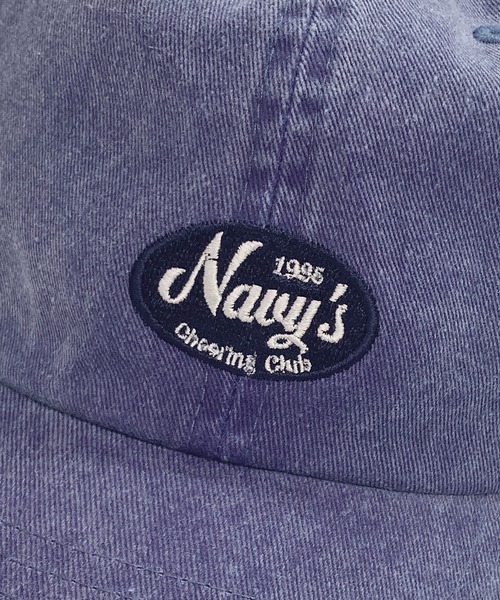 PAR ICI（パーリッシィ）の「【使用不可】NAVYS cheering club バイカラーキャップ（キャップ・レディース・ブルー/オレンジ系・FREE）」の3枚目の写真