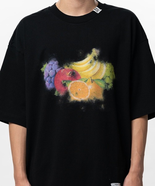 Maison MIHARA YASUHIRO(メゾンミハラヤスヒロ)の「【MIHARAYASUHIRO/ミハラヤスヒロ】Fruit Printed T-shirt / FRUIT PRINTED TEE(Tシャツ/カットソー・メンズ・ホワイト/ブラック・48/46/44)」の13枚目の写真