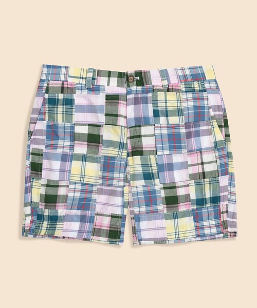BROOKS BROTHERS(ブルックスブラザーズ)の「コットン マドラスパッチワーク 7inショーツ(その他パンツ・メンズ・マルチ・30inch/32inch/34inch/36inch/38inch)」の5枚目の写真