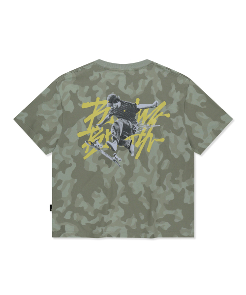 BROWNBREATH(ブラウンブレス)の「BREAK CAMO TEE - LIGHT KHAKI(Tシャツ/カットソー・レディース・その他・SMALL/MEDIUM/LARGE/X-LARGE)」の1枚目の写真