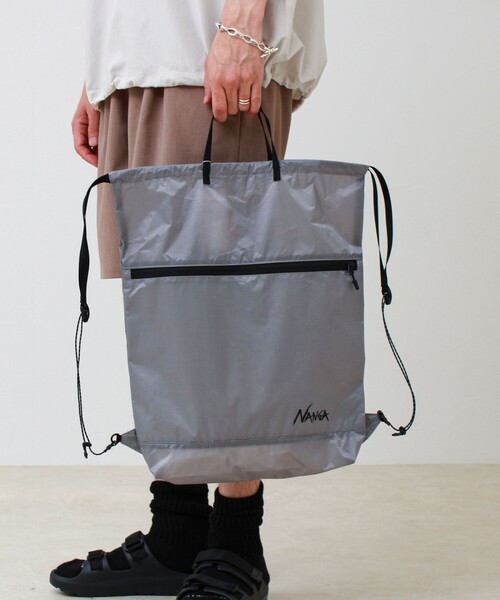 NANGA（ナンガ）の「【NANGA/ナンガ】Fibermax TUL KNAPSACK（バックパック/リュック・メンズ・ブラック/グレー・FREE）」の6枚目の写真