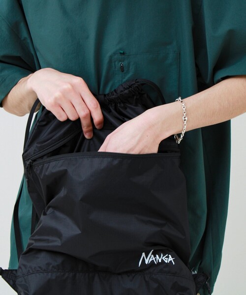NANGA（ナンガ）の「【NANGA/ナンガ】Fibermax TUL KNAPSACK（バックパック/リュック・メンズ・ブラック/グレー・FREE）」の12枚目の写真