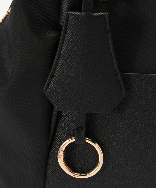 cache cache(カシュ カシュ)の「cachecache /カシュカシュ ナイロンボストンSHOULDER(ショルダーバッグ・レディース・キャメル/ブラック・FREE)」の12枚目の写真