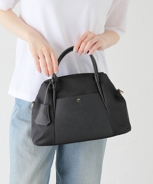 cache cache(カシュ カシュ)の「cachecache /カシュカシュ ナイロンボストンSHOULDER(ショルダーバッグ・レディース・キャメル/ブラック・FREE)」の19枚目の写真