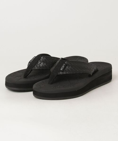 ROXY(ロキシー)の「ROXY ロキシー ビーチサンダル ビーサン CAILLAY JP RSD261009(サンダル・レディース・ブラック/ベージュ/ゴールド/ブラック系その他・23.0cm/24.0cm/25.0cm)」の3枚目の写真