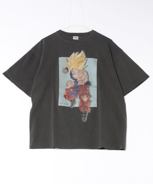 SPINNS(スピンズ)の「【DRAGON BALL Z/ドラゴンボールZ】半袖Tシャツ/ヴィンテージピグメント加工(Tシャツ/カットソー・レディース・その他1/その他4/その他3/その他2・ONESIZE)」の1枚目の写真