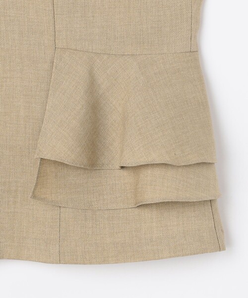 NOLLEY’S(ノーリーズ)の「ウォッシャブル麻調ペプラムブラウス(シャツ/ブラウス・レディース・ネイビー/ベージュ・36/38)」の22枚目の写真