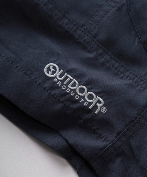 OUTDOOR PRODUCTS(アウトドアプロダクツ)の「【78】【OUTDOOR PRODUCTS/アウトドアプロダクツ】ブランドロゴ刺繍 ポリピーチ ダブルポケット カーゴショートパンツ/ハーフパンツ/水陸両用/接触冷感(その他パンツ・メンズ・カーキ/ベージュ/ネイビー・M/L/XL)」の11枚目の写真