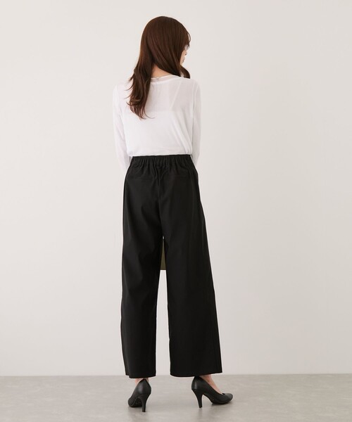 Jayro(ジャイロ)の「HAKIYASEワイドパンツ(その他パンツ・レディース・ブラック/カーキ/ホワイト系その他/ブルー系その他2・38)」の12枚目の写真