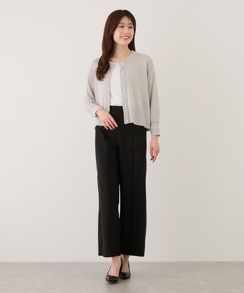 Jayro(ジャイロ)の「HAKIYASEワイドパンツ(その他パンツ・レディース・ブラック/カーキ/ホワイト系その他/ブルー系その他2・38)」の13枚目の写真
