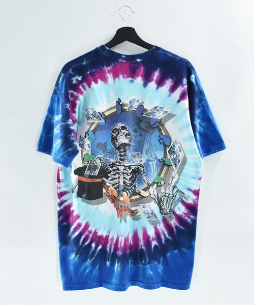 LIQUID BLUE（リキッドブルー）の「【USED】LIQUID BLUE “Grateful Dead” タイダイ バンド Tシャツ（Tシャツ/カットソー・メンズ・ブルー・LARGE）」の6枚目の写真