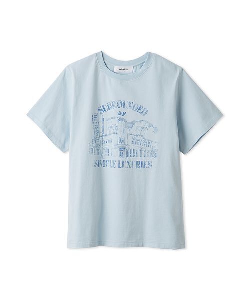 Mila Owen（ミラオーウェン）の「グラフィックＴシャツ（Tシャツ/カットソー・レディース・ホワイト/レッド/ライトブルー・F）」の15枚目の写真