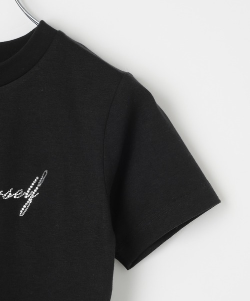 3.3 Field Trip (3.3フィールドトリップ)の「3.3 Field Trip/ストーンロゴミニT(Tシャツ/カットソー・レディース・カーキ/ブラック・FREE)」の5枚目の写真