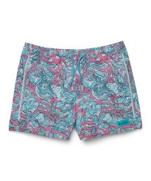 コトパクシ【Cotopaxi】- ショーツ【COTOPAXI BRINCO SHORT PRINT_W Sangria/Coastal】