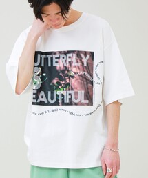 【1枚でキマる主役TEE】フォト×メッセージプリントTEE