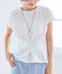 ウエストタックデザインTシャツ