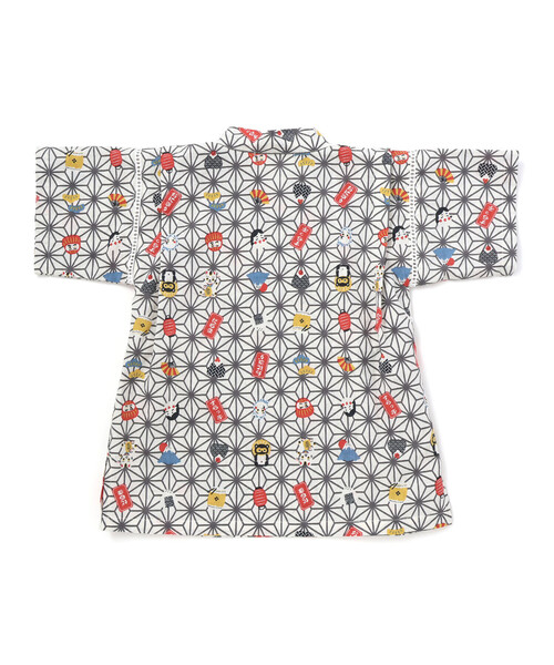 SLAP SLIP(スラップスリップ)の「【お揃い】花火風鈴x金魚x和総柄甚平(80~130cm)(浴衣・キッズ・ブラック系その他/ブルー系その他2/ブルー系その他・100cm/110cm/90cm/80cm/120cm/130cm)」の18枚目の写真