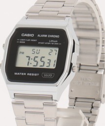 CASIO カシオ / レトロ デジタル腕時計 ステンレスメタルバンド メンズ レディース 日常生活防水 // Aシリーズ