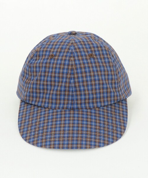6(ロク)の「【別注】<Share the Fantasy for 6>CHECK LONG BRIM CAP/キャップ(キャップ・レディース・ロイヤルブルー・FREE)」の2枚目の写真
